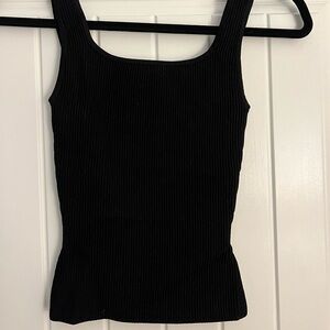 Aritzia Sculpt Knit Tank - rib knit - size 2xs